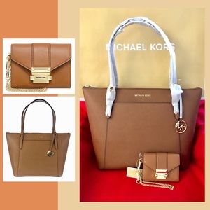 Michael Kors Ciara Tote Luggage & Whitney Wallet